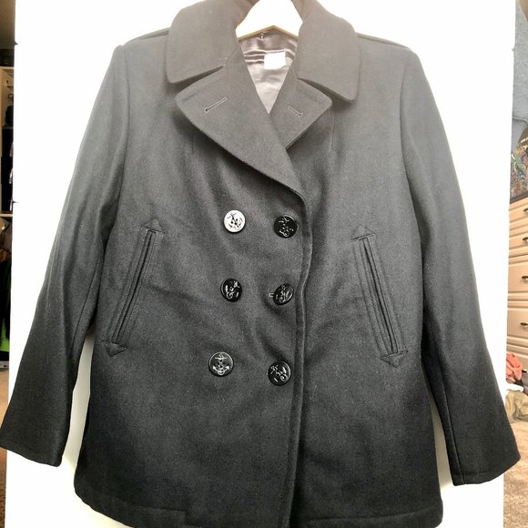 COPY - Authentic Women's US Navy Peacoat - 16 Short - Picture 1 of 4